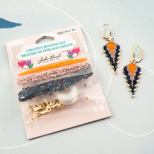 Glass Bead Kit -Fall Leaves