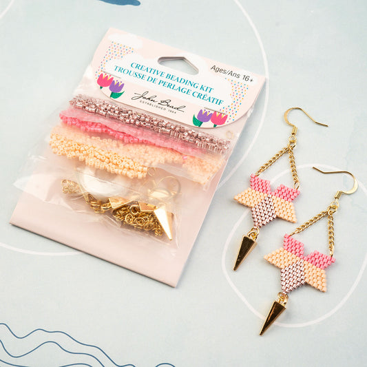 Glass Bead Kit -Stargazer Lily