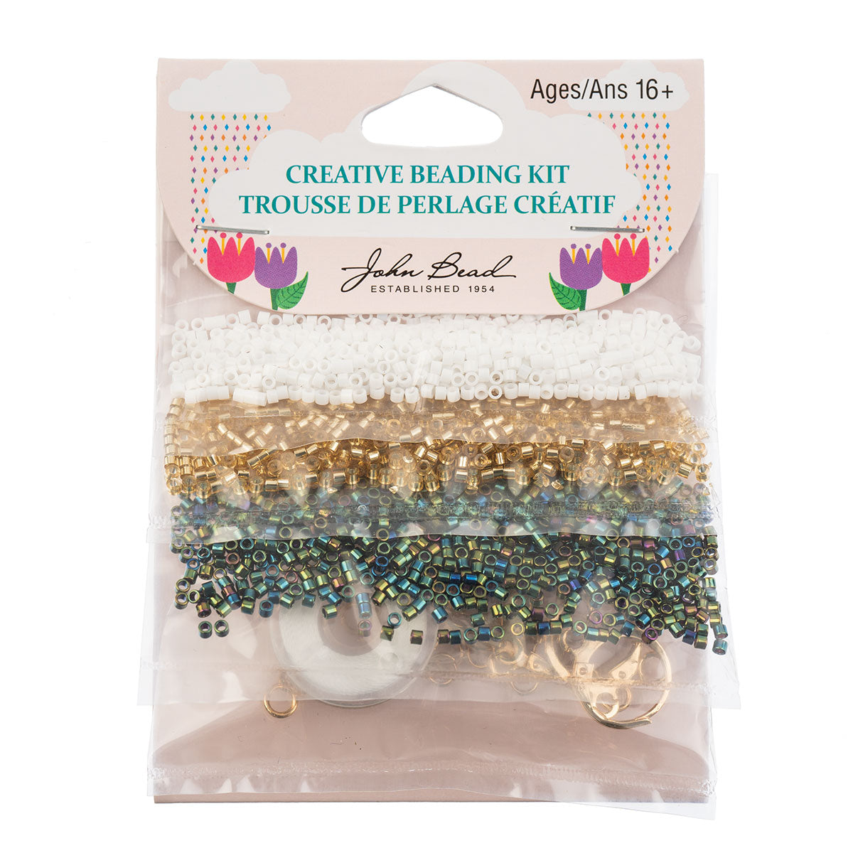 Glass Bead Kit -Manhattan Gold